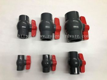 PVC Compact Ball Valves (Threaded)