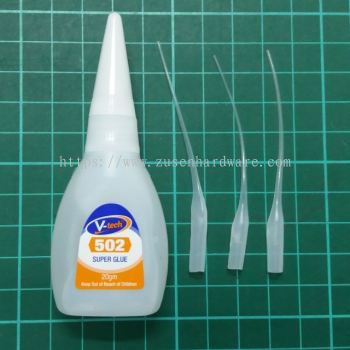 V-Tech Super Glue All Purpose Adhesive Strong Quick Drying Glue VT-502