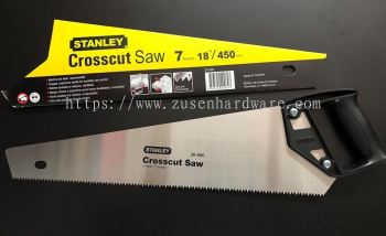 Stanley Plastic Handle HandSaw Crosscut 18" (20-080)