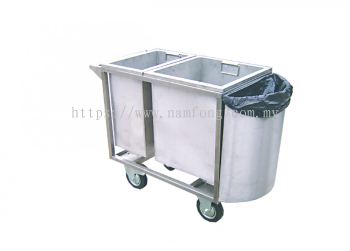 Trolley C/W Dustbin