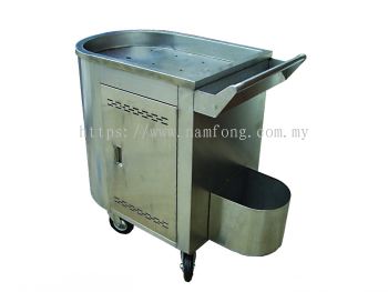 Dim Sum Steamer Trolley