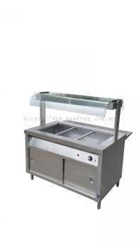 Bain Marie C/W Sneeze Guard