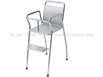 IP-BC1 STAINLESS STEEL BABY CHAIR