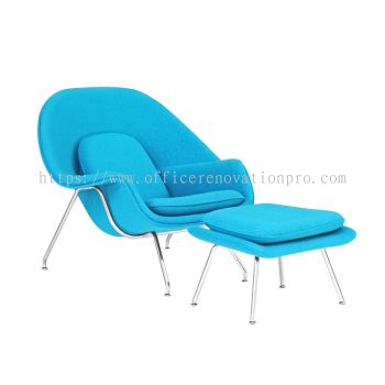 IPDCS-05 CHAISE SOFA LOUNGE CHAIR WITH OTTOMAN