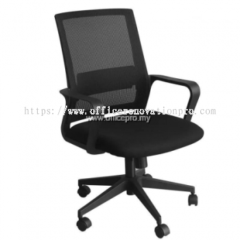 IP-M7/B1 Ergonomic Mesh Chair Office Mesh Chair L Lowback Chair Bukit Jalil