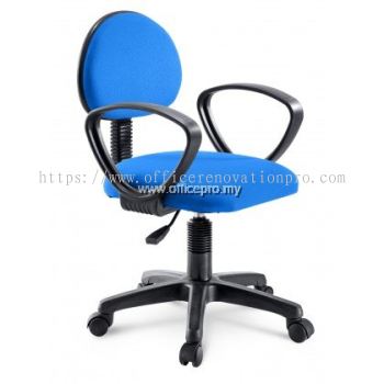 IPTC-02 Nereus Typist Chair With Armrest Gombak | 办公椅 | 办公家具 IPOH, PERAK, TAIPING, KUALA KANGSAR, TELUK INTAN, KUANTAN, PAHANG