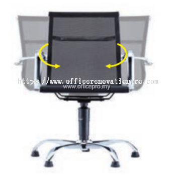 IP-AIR A/R Auto-Return Visitor Chair | Gombak