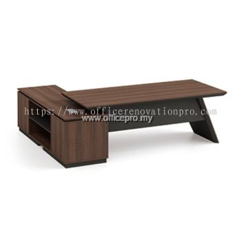 Director Table With Side Cabinet Profuse | Office Table Putra Perdana IPPDT-03 