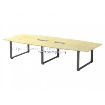 Boat Shape Conference Table | Meeting Table Kajang IPSQBB 