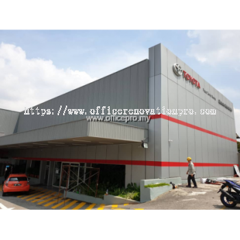 Commercial Renovation Project - Toyota Showroom Klang Selangor