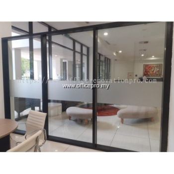 Frosted Tinted Film | Glass Contractor Shah Alam