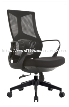 IP-M37/MB Ergonomic Mediumback Chair | 人体工学椅 Bukit Jalil | Kerusi Pejabat | 办公椅 | 中背椅 SKUDAI | KULAI | SENAI | PONTIAN | SEGAMAT | MALAYSIA