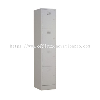 IPS-114B-1 4 Compartment Steel Locker