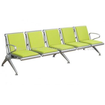 IP-FINO-5U Fino Five Seater Waiting Area Chair | Link Chair Putrajaya