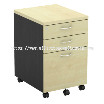 Mobile Pedestal 2Drawer And 1Filing (2D1F) Klang IPT-YMP 3