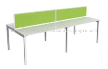 Office Workstation Table Cluster Of 4 Seater | Workstation Office Panel | Office Divider | N Series 