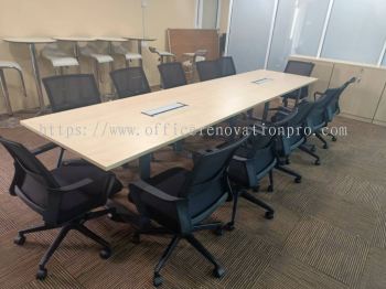 12 ft Conference Table Selangor | Meeting Table Selangor | Meja Mesyuarat Selangor | 会议桌 Selangor