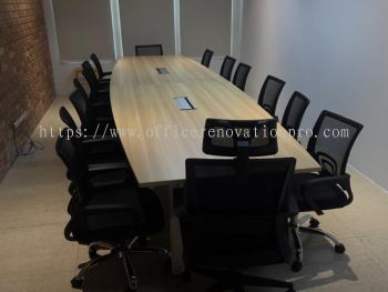 16 ft Conference Table Bukit Tinggi | Meeting Table Bukit Tinggi | Meja Mesyuarat Bukit Tinggi | 会议桌