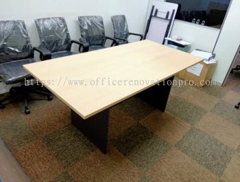 6 ft Conference Table Bukit Raja | Meeting Table Bukit Raja | Meja Mesyuarat Bukit Raja | 会议桌 Bukit 