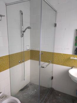 Shower Screen Sungai Besi | Glass Contractor Sungai Besi | 淋浴屏风 Sungai Besi