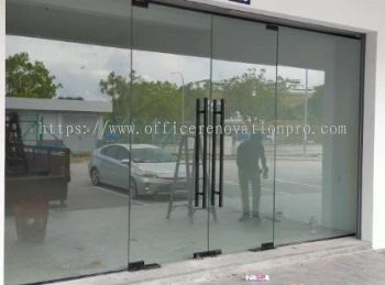 12mm Tempered Glass Banting | Glass Contractor Banting | 玻璃承包商 Banting