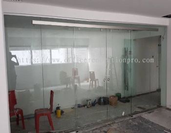 12mm Tempered Glass Sliding Door Sungai Buloh | Sliding Door Contractor Sungai Buloh | 玻璃承包商 Sungai 