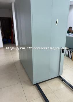 4 Bays Mobile Steel Compactor Subang Jaya | Steel Furniture Subang Jaya