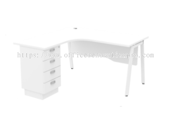 Executive L-Shape TableOffice Table Puchong ASWL-4D