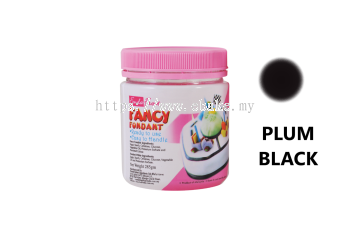 Fancy Fondant Plum Black