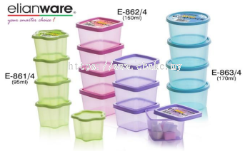 Jelly Cups (Star 95ml) 4Pcs/pack