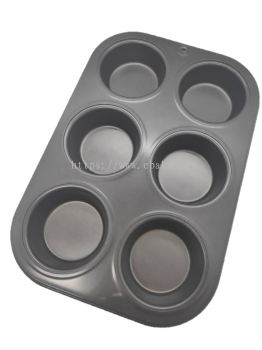 Cook Master N/S Muffin Pan 6 Cups