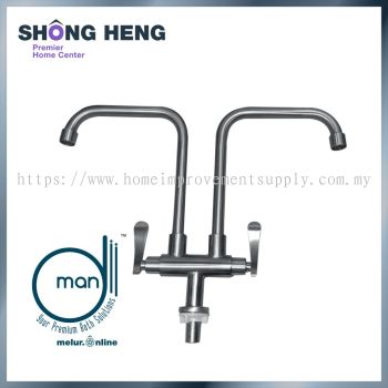 PILLAR SINK TAP-DOUBLE (MAN-CP30567)