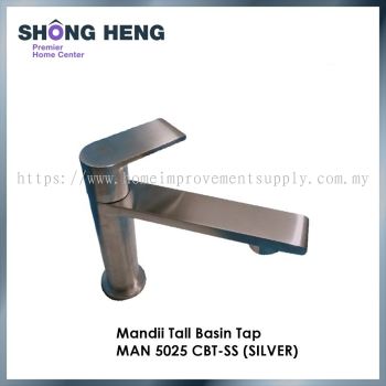 MANDII BASIN TAP - MAN 5025 CBT-SS (SILVER)