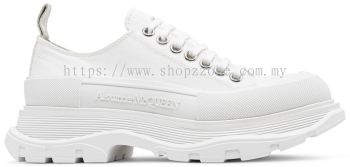 Alexander McQueen Wmns Tread Slick Lace Up 'White'