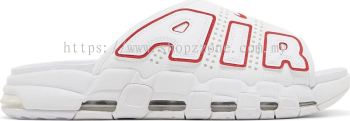 Nike Air More Uptempo Slide 'White University Red'