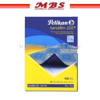 Pelikan A4 Carbon Paper Black Interplastic 1022 / Blue Handifilm 205 每 (100s/BOX)
