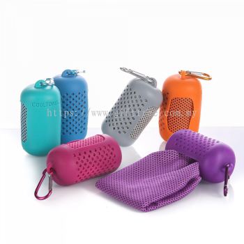 Cooling Towel with Silicon Case - TW 469