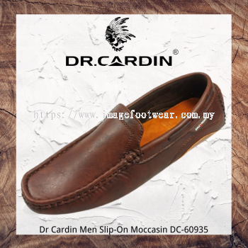 Dr Cardin Men Slip-On Moccasin DC-60935 COFFEE Colour