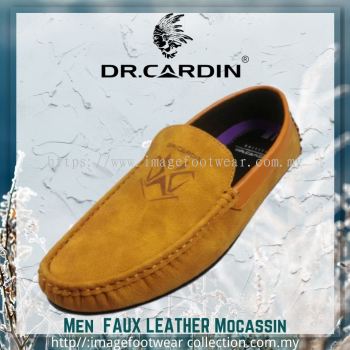 Dr. Cardin Men Moccasin DC-60193- CAMEL Colour