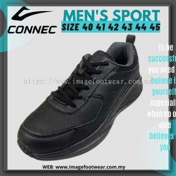 CONNEC Men Sport Shoe CS-88-8376- BLACK Colour