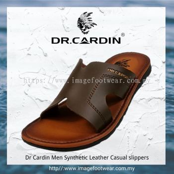 Dr Cardin Men Casual Faux Leather Sandal-DC-7939-COFFEE Colour