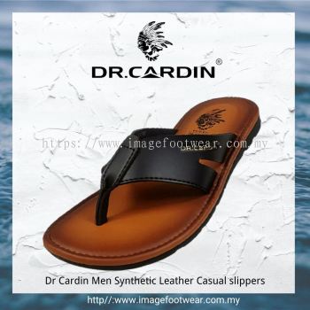 Dr Cardin Men Casual Faux Leather Sandal-DC-7937-BLACK Colour