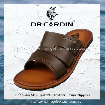 Dr Cardin Men Casual Faux Leather Sandal-DC-7938-COFFEE Colour