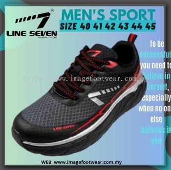 LINE 7 Men Sport Shoes -CS-2722-BLACK Colour