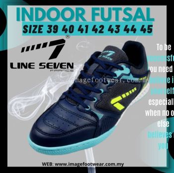 LINE 7 Men Sport Badminton Shoes -CS-1307-NAVY Colour