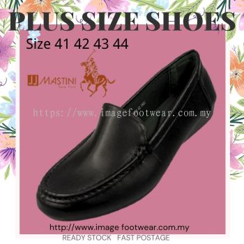 JJ MASTINI PlusSize Women Flat Shoes- JM-53-50555- BLACK Colour