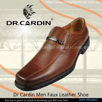 Dr Cardin Men Faux Leather Formal Slip-On Shoe DC-6692- COGNAC Colour