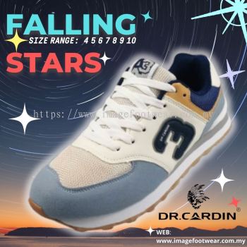 Dr.Cardin Men Classic Lace-Up Sneaker-DC-60033- SKY/BLUE Colour