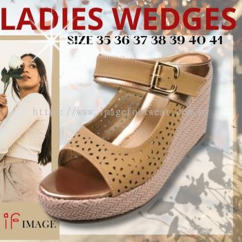 IF IMAGE Ladies 3 inch Wedges IF-963-3(S)- PINK Colour