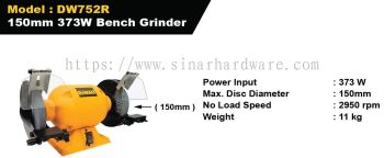 Dewalt 150MM 373W Bench Grinder - DW752R